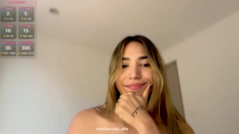 Snapshot of _alliex_ chatting on 8, 5, 2026 you can call me pretty online show from 8, 5, 2026