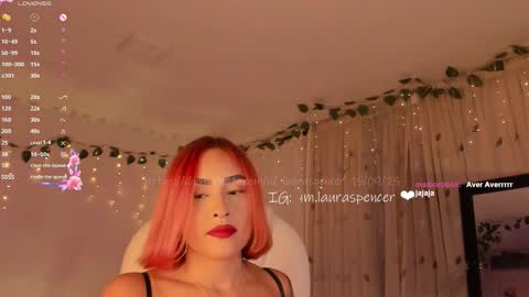 Snapshot of _lauraspencer_ chatting on 15, 9, 2025 Laura online show from 15, 9, 2025