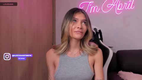 Snapshot of abril_w18 chatting on 5, 12, 2024 My name is Alexa. Please say hello I like to chat with you. If you have requests please use tip online show from 5, 12, 2024