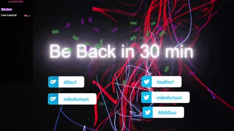 Snapshot of al_miko chatting on 13, 1, 2025 Al Fox  Miko Fortuni  online show from 13, 1, 2025