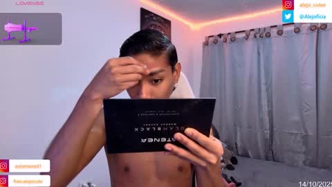 Snapshot of alejo_cute chatting on 14, 10, 2025 alejo_cute online show from 14, 10, 2025