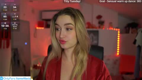 Alexis Texas online show from 2, 12, 2025