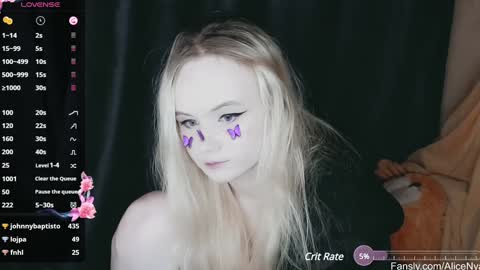 Snapshot of alicenya chatting on 11, 12, 2024 Alice online show from 11, 12, 2024
