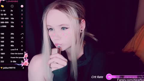 Snapshot of alicenya chatting on 30, 12, 2024 Alice online show from 30, 12, 2024