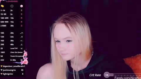Snapshot of alicenya chatting on 17, 2, 2025 Alice online show from 17, 2, 2025