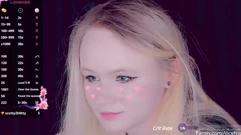 Snapshot of alicenya chatting on 4, 3, 2025 Alice online show from 4, 3, 2025