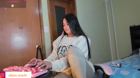 Snapshot of allison_love chatting on 15, 12, 2025 allison online show from 15, 12, 2025
