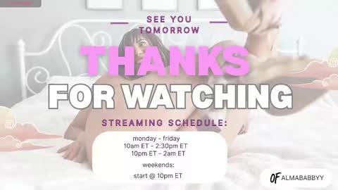 Almababbyy online show from 5, 11, 2025