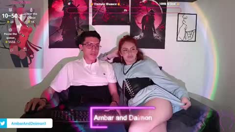 AMBAR AND DAIMON online show from 12, 9, 2025
