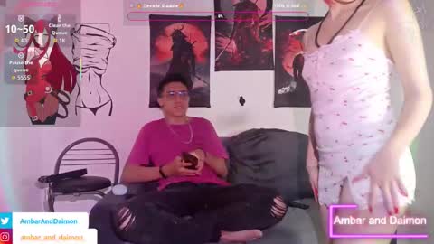 AMBAR AND DAIMON online show from 21, 10, 2025