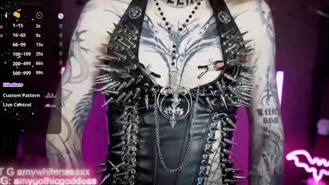 Snapshot of amywhitenessxx chatting on 21, 3, 2026 Amy switch Goddess divine Mistress online show from 21, 3, 2026