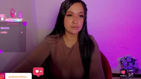 Snapshot of andreacohenz chatting on 3, 10, 2025 andrea online show from 3, 10, 2025