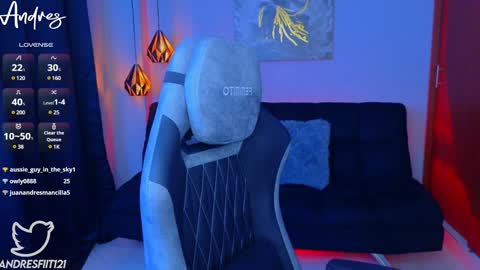 Snapshot of andresfiit chatting on 11, 12, 2024 Andres online show from 11, 12, 2024