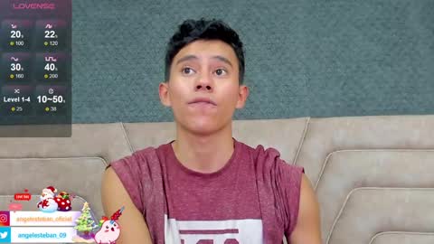 ngel Esteban  online show from 7, 12, 2024