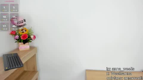 Snapshot of anna_wells chatting on 1, 4, 2026 Anna Weells online show from 1, 4, 2026