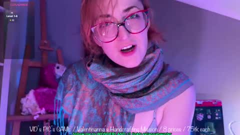 Snapshot of annahaunter chatting on 20, 2, 2025 Alice online show from 20, 2, 2025