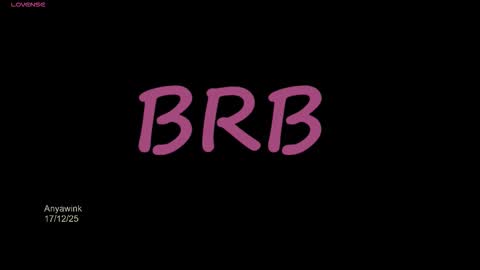 Snapshot of anyawink chatting on 19, 12, 2025 anyawink online show from 19, 12, 2025