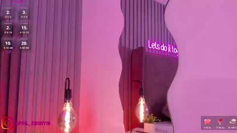 Snapshot of april_ebony18_ chatting on 13, 2, 2025 April online show from 13, 2, 2025