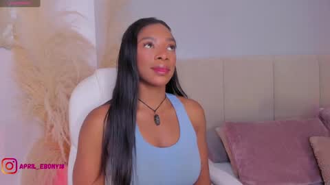 Snapshot of april_ebony18_ chatting on 9, 9, 2025 April online show from 9, 9, 2025