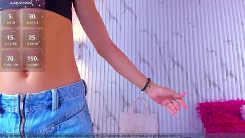 Snapshot of aria_millers_ chatting on 8, 1, 2025 Aria Millers online show from 8, 1, 2025