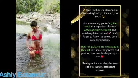 Ashly Betancur  online show from 8, 12, 2024