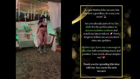 Ashly Betancur  online show from 13, 1, 2025