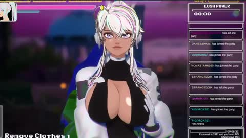 Athena Airis online show from 1, 5, 2026