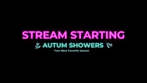 Autum Showers online show from 14, 3, 2026