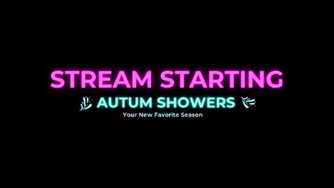 Autum Showers online show from 15, 7, 2026