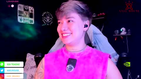 Snapshot of axel_rouse1 chatting on 14, 9, 2025 Axel Rouse online show from 14, 9, 2025