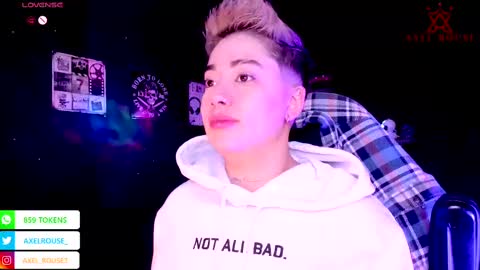 Snapshot of axel_rouse1 chatting on 21, 10, 2025 Axel Rouse online show from 21, 10, 2025