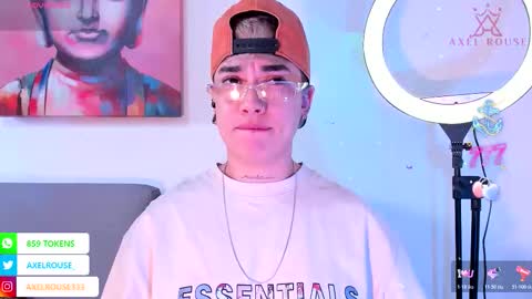 Snapshot of axel_rouse1 chatting on 8, 3, 2026 Axel Rouse online show from 8, 3, 2026