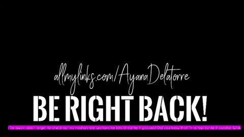 Ayana Delatorre online show from 14, 11, 2025