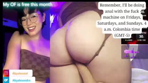 Snapshot of baby_alexx chatting on 15, 10, 2025 Alexandra followme on instragram abyalexand online show from 15, 10, 2025