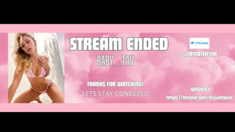 Baby Tavia online show from 21, 2, 2025