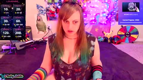 Snapshot of babyzelda chatting on 4, 3, 2025 BabyZelda online show from 4, 3, 2025