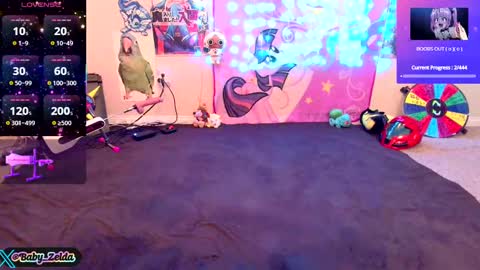 Snapshot of babyzelda chatting on 5, 3, 2025 BabyZelda online show from 5, 3, 2025