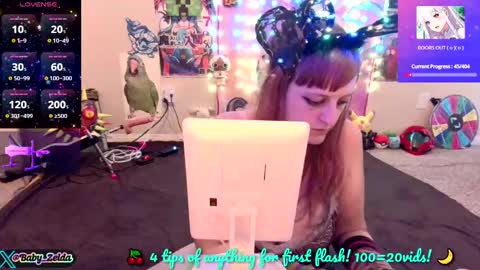 Snapshot of babyzelda chatting on 23, 9, 2025 BabyZelda online show from 23, 9, 2025