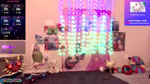 Snapshot of babyzelda chatting on 12, 10, 2025 BabyZelda online show from 12, 10, 2025