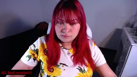 Snapshot of bad_scarlett1 chatting on 19, 1, 2026 Scarlett online show from 19, 1, 2026