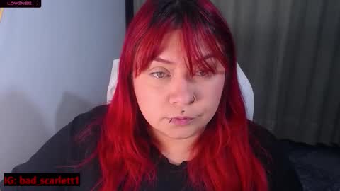 Snapshot of bad_scarlett1 chatting on 2, 2, 2026 Scarlett online show from 2, 2, 2026