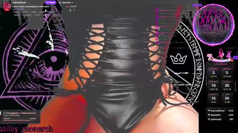 Snapshot of baileymonarch chatting on 1, 10, 2025 Bailey  online show from 1, 10, 2025
