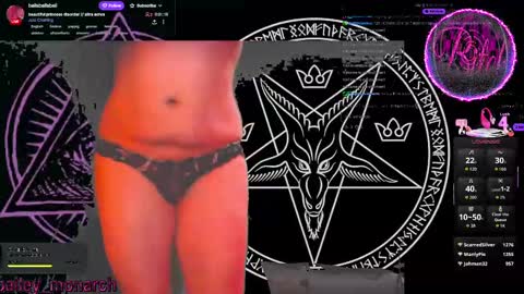 Snapshot of baileymonarch chatting on 8, 10, 2025 Bailey  online show from 8, 10, 2025