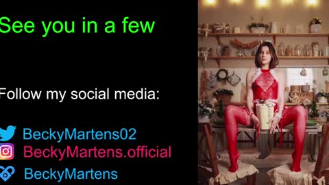 Snapshot of beckymartens chatting on 21, 12, 2024 BeckyMartens come join me on while im offline here online show from 21, 12, 2024