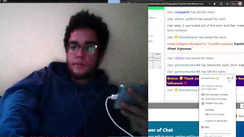 Snapshot of bigangelxs chatting on 3, 11, 2025 newSurprise online show from 3, 11, 2025