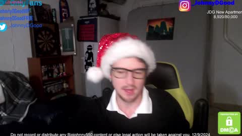 Snapshot of bigjohnny550 chatting on 10, 12, 2024 Johnny D Good online show from 10, 12, 2024