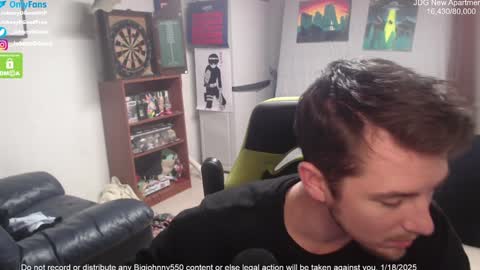 Snapshot of bigjohnny550 chatting on 19, 1, 2025 Johnny D Good online show from 19, 1, 2025