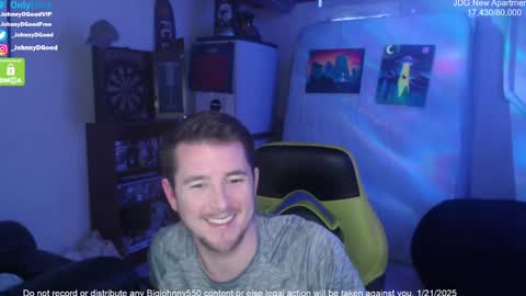 Snapshot of bigjohnny550 chatting on 21, 1, 2025 Johnny D Good online show from 21, 1, 2025