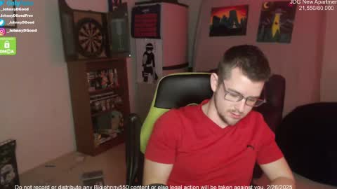 Snapshot of bigjohnny550 chatting on 26, 2, 2025 Johnny D Good online show from 26, 2, 2025