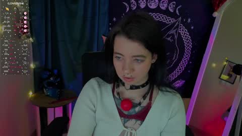 Snapshot of black_kittie_01 chatting on 10, 1, 2025 Black Kittie Wednesday - 1300 - 1900 GMT help me get 100 thumbs up online show from 10, 1, 2025